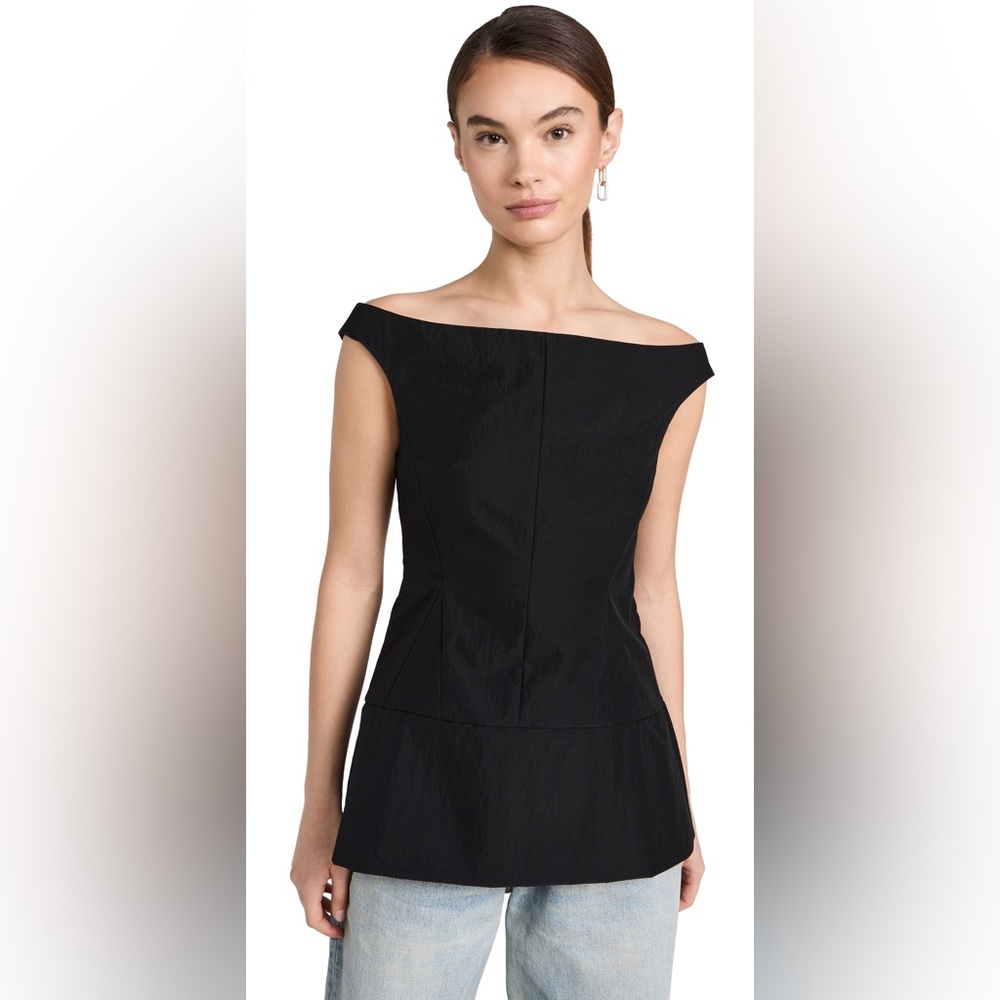 Tibi Schema Sculpted Top